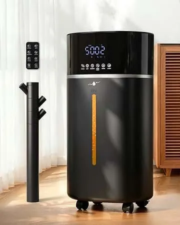 Levoit LV600S Ultrasonic Humidifier side view and packaging