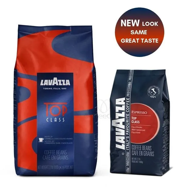 Close-up Lavazza Qualita Rossa Coffee Beans