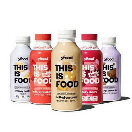 yfood Fruity Peach Pack of 6 Bottles