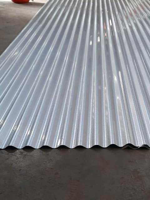 Corrugated Steel Sheet - Edge Detail