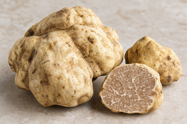 Fine White Truffle selection and paired items