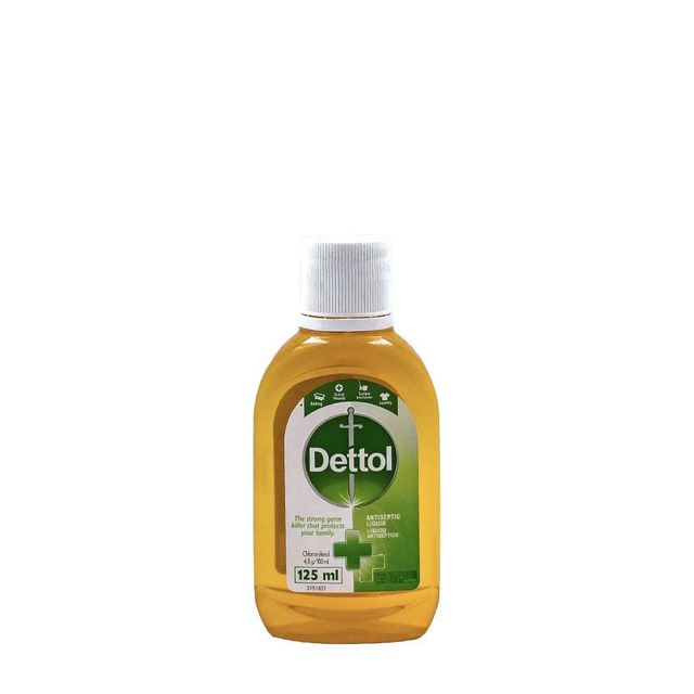 Dettol Antiseptic Disinfectant Liquid 750ml - Side View