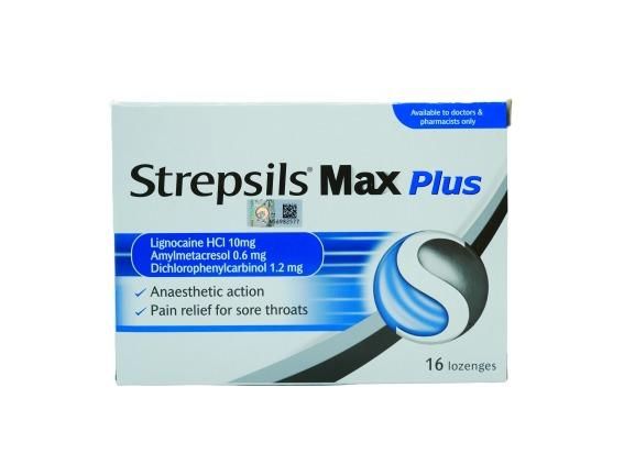 Strepsils Extra Triple Action Sore Throat Lozenges - Blackcurrant