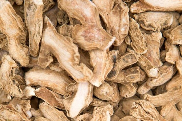 Dried Ginger in Packaging