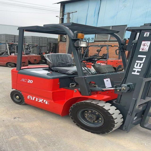 Forklift with Toyota product branding