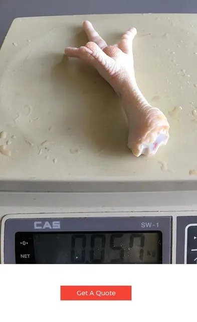 Grade A Frozen Chicken Paws
