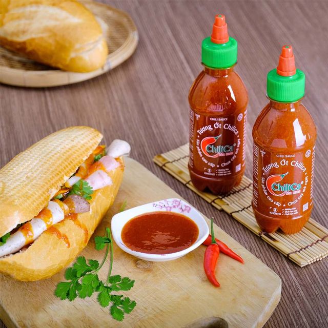 Bánh mì with Chilica Sauce