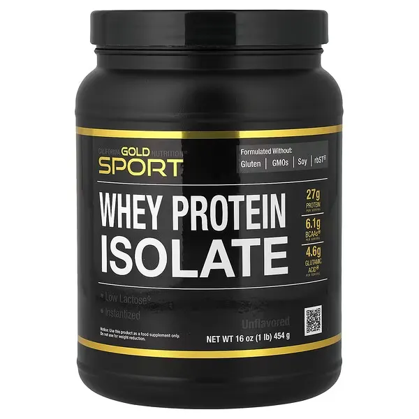 Wholesale Whey Protein Isolate, Unflavored, 1 lb (454 g)