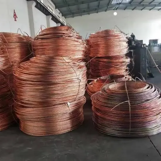 Processed Copper Wire Scrap coils