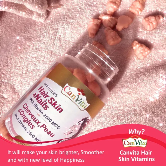 Canvita Supplement nutrition facts label
