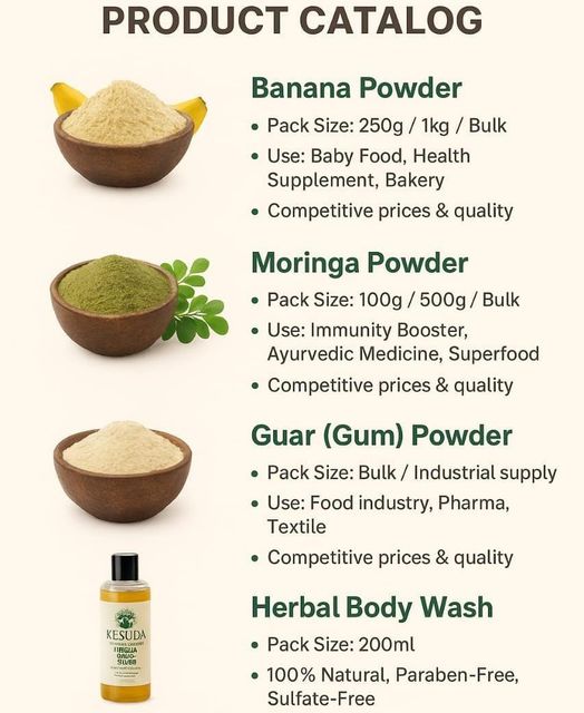 G 9 ORGANIC BANANA POWDER