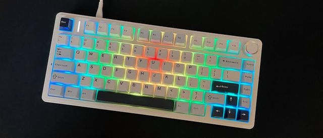 Aula F75 Keyboard RGB Lighting Showcase