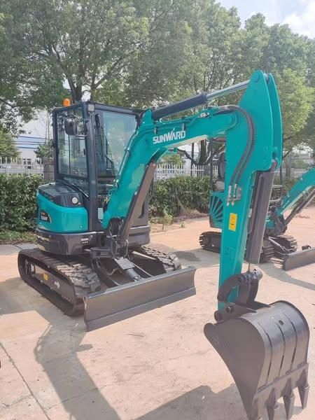 Sunward SWE90E Excavator - Front View