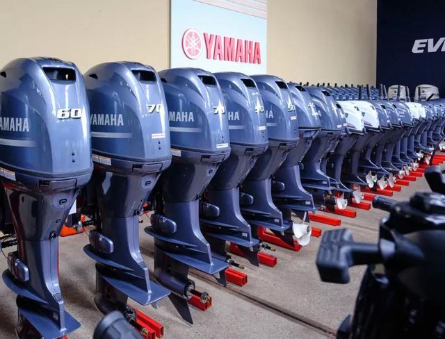 Boat Motor Outboard Motor 4 Stroke Short Shaft 25HP - Front view