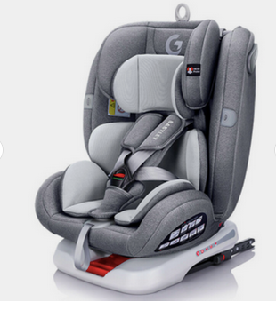 Child car seat side view