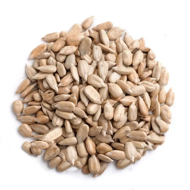 Sunflower seeds in bulk container