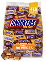 Snicker Peanut Butter Squared Single Size Chocolate Candy Bar – Front View