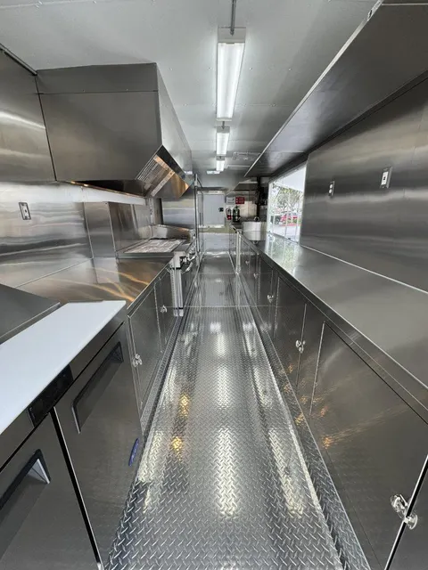 High performance food truck front view