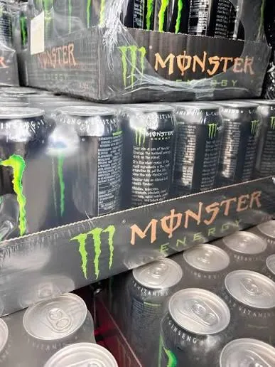 Monster Energy Drink Can - Front View