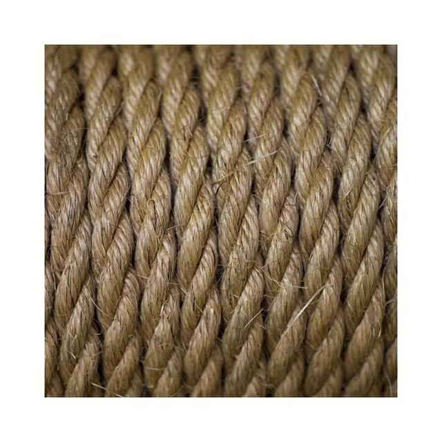 Twisted Sisal Rope in Use
