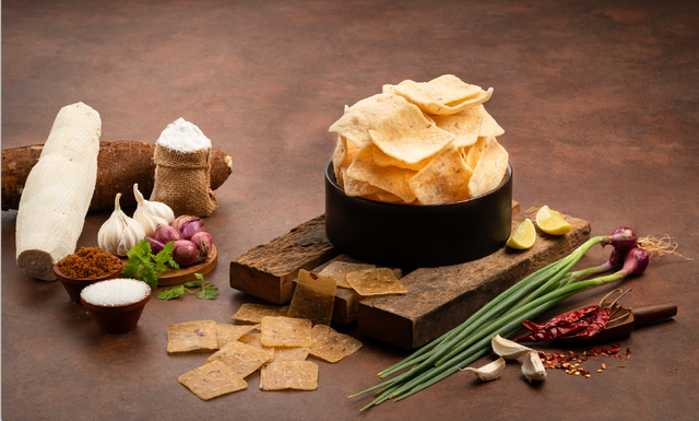 Hot Cassava Crackers 2