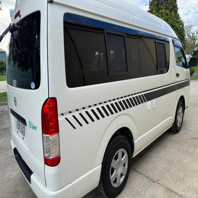 2022 Hiace Diesel Van Exterior View