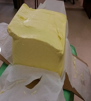 Butter in Bulk Container