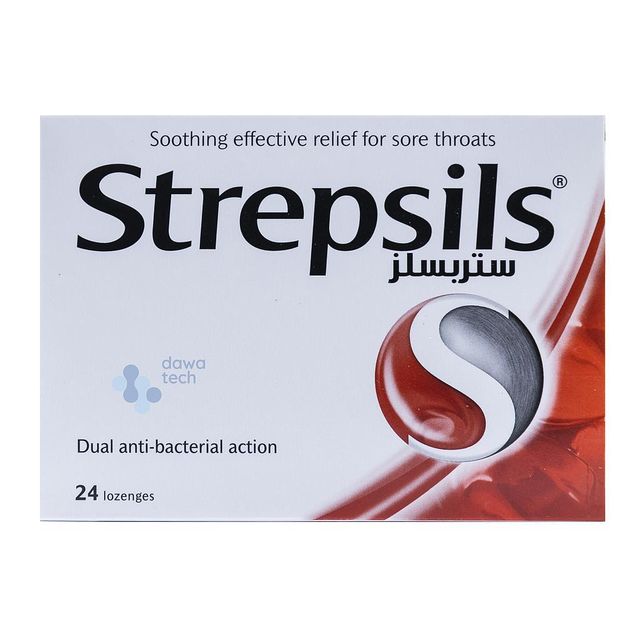 Strepsils Extra Triple Action Sore Throat Lozenges - Blackcurrant