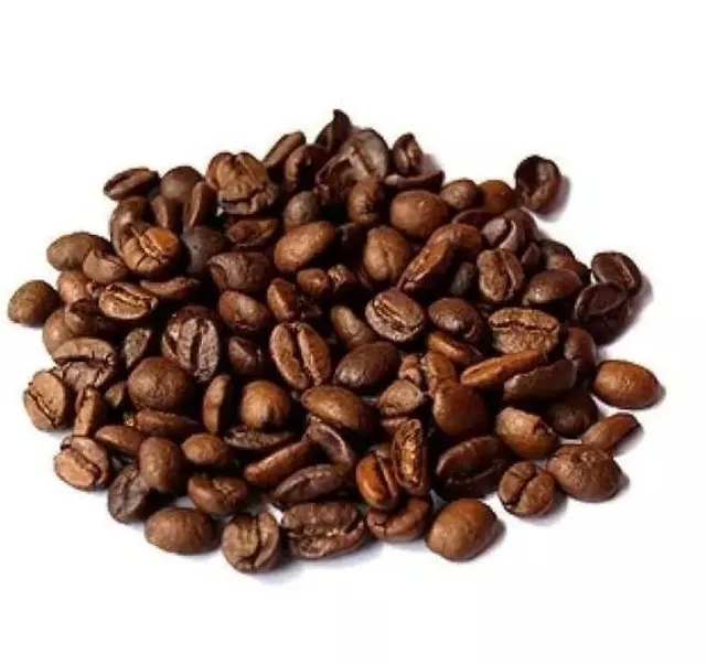 Roasted Arabica Coffee Beans Closeup