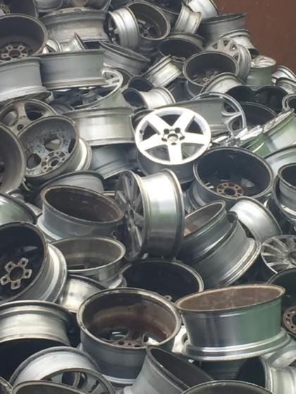 Aluminum Wheel Scrap Alloy Rim