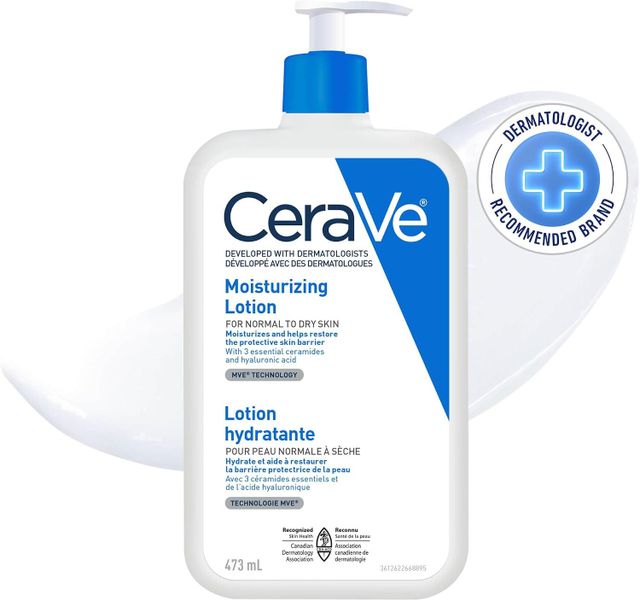 CeraVe Moisturizing Lotion - Daily Lightweight Face & Body Moisturizer with Hyaluronic Acid & Ceramides
