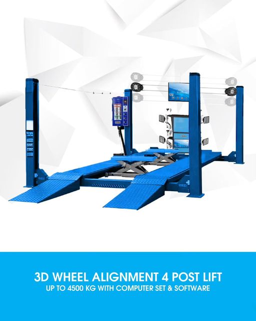 3D Four Car Wheel Alignment Machine
