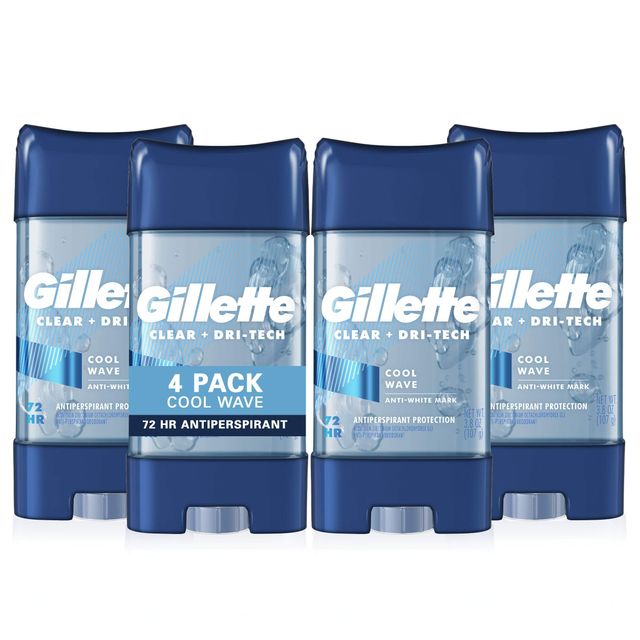 Gillette Clear Gel Tropical Breeze Scent - Close-up