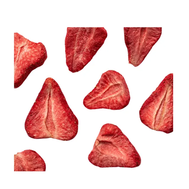 Bulk Export Packaging of Dried Strawberries