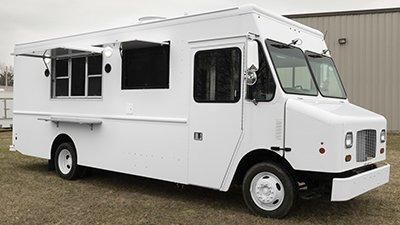 Fully Equipped Kitchen Food Truck Interior