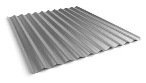 Corrugated Steel Sheet - Front View