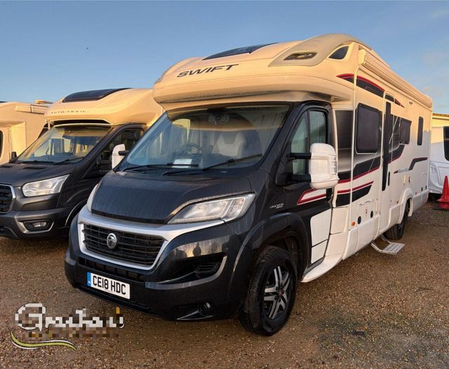 Caravan Motorhome Side View