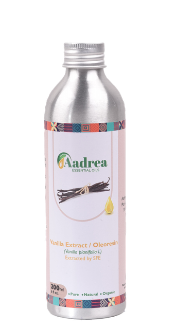Vanilla Extract in Glass Bottle