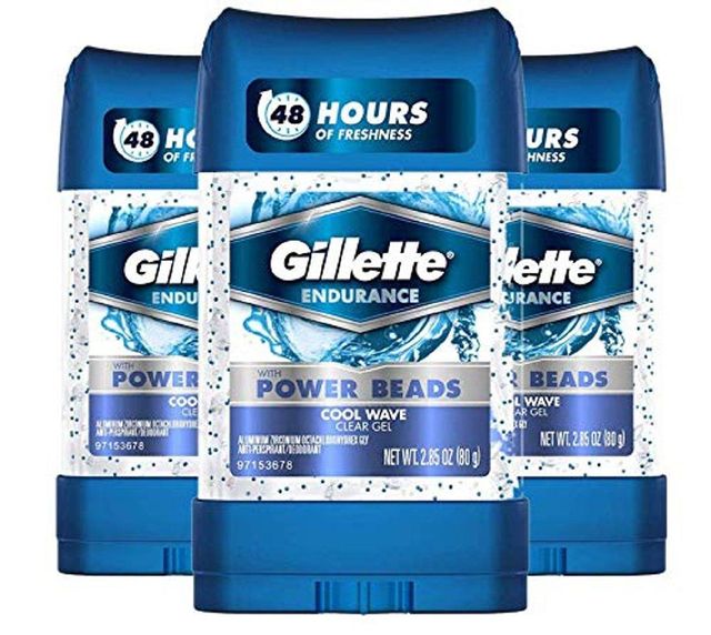 Gillette Clear Gel Tropical Breeze Scent - Front View