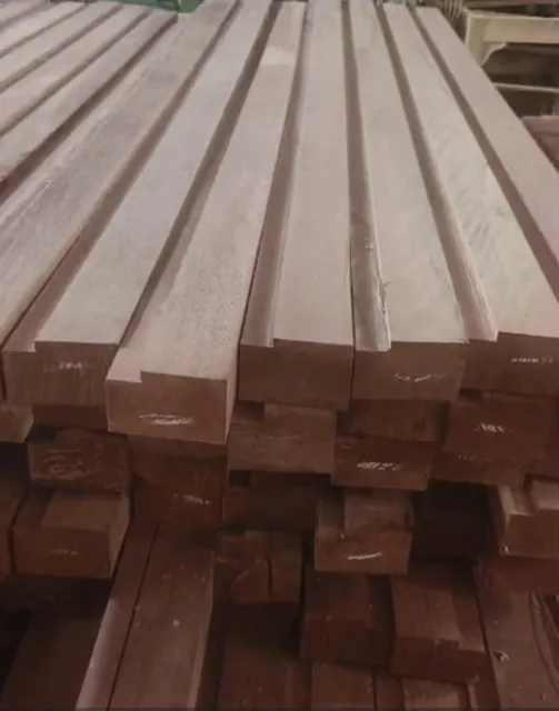 Assembled teakwood door frame