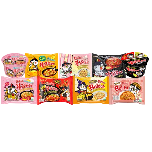 Samyang Buldak Hot Chicken Ramen Noodles Carbonara