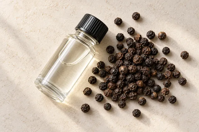 Black Pepper Oil Bottle 2