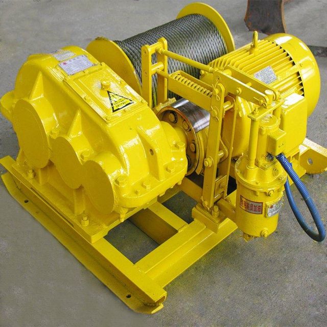 Industrial Marine Winch Detail View