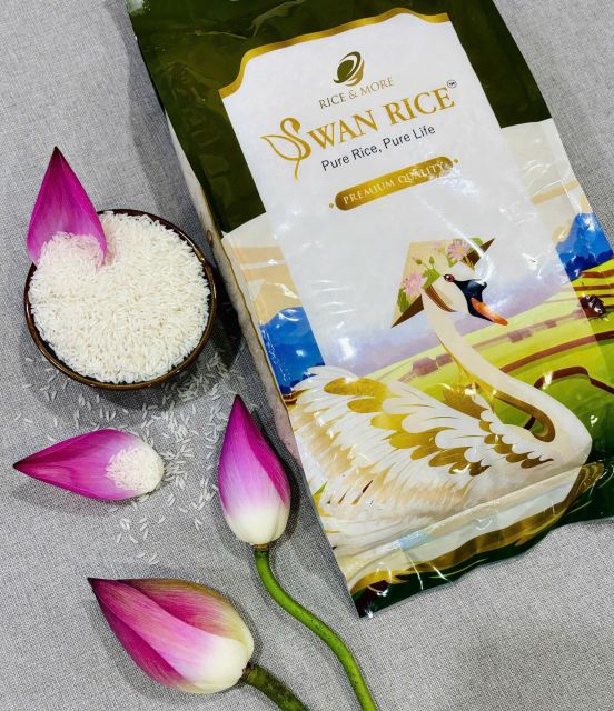 1kg standing zip bag packaging for Koshihikari japonica rice