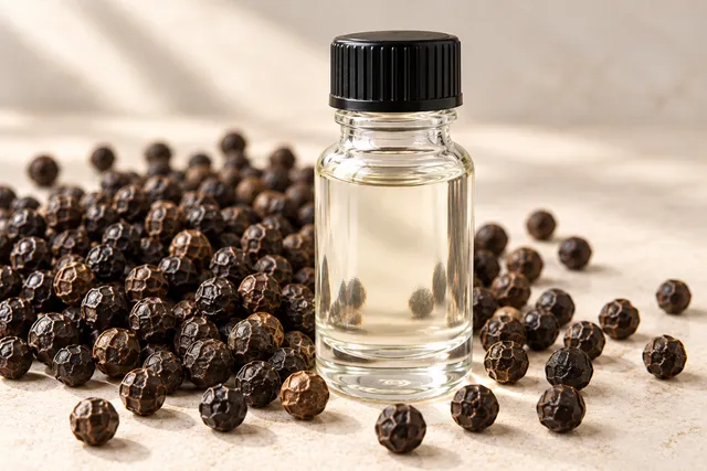 Black Pepper Oil Bottle 1