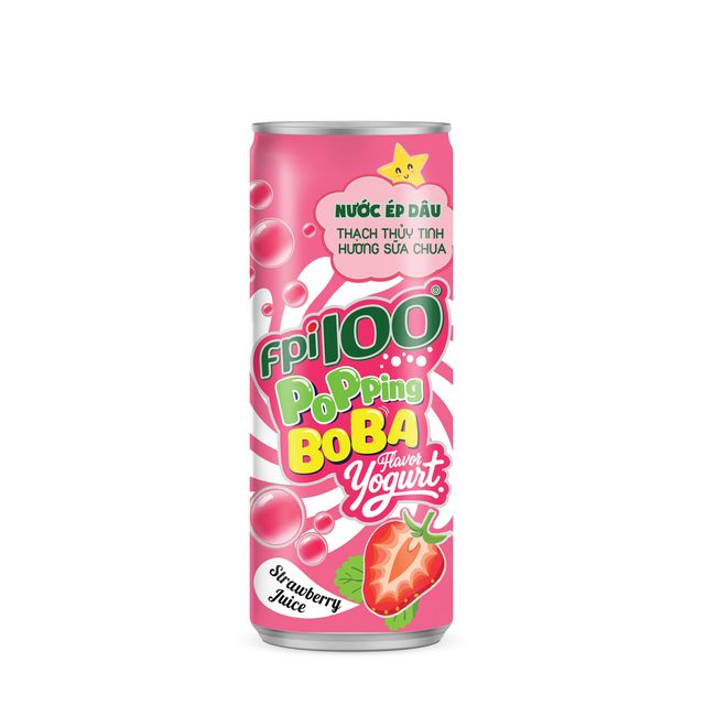 Strawberry Pudding in Glass FPI100 with Yogurt Flavor