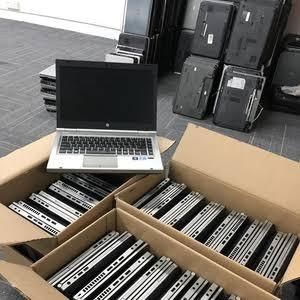 Gaming used laptop rear vents and ports