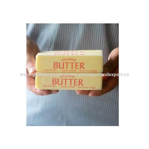 New Zealand Unsalted Butter 82% Fat Grade