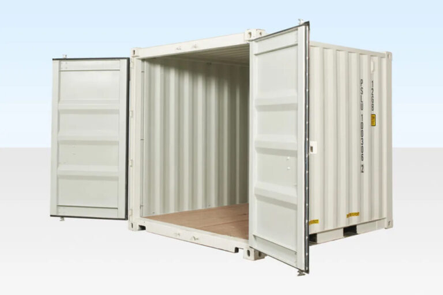 10ft One Trip Shipping Container - Close-up Detail