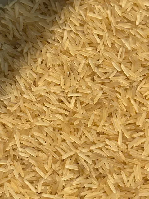 Extra Long Grain 1121 Basmati Rice in Packaging